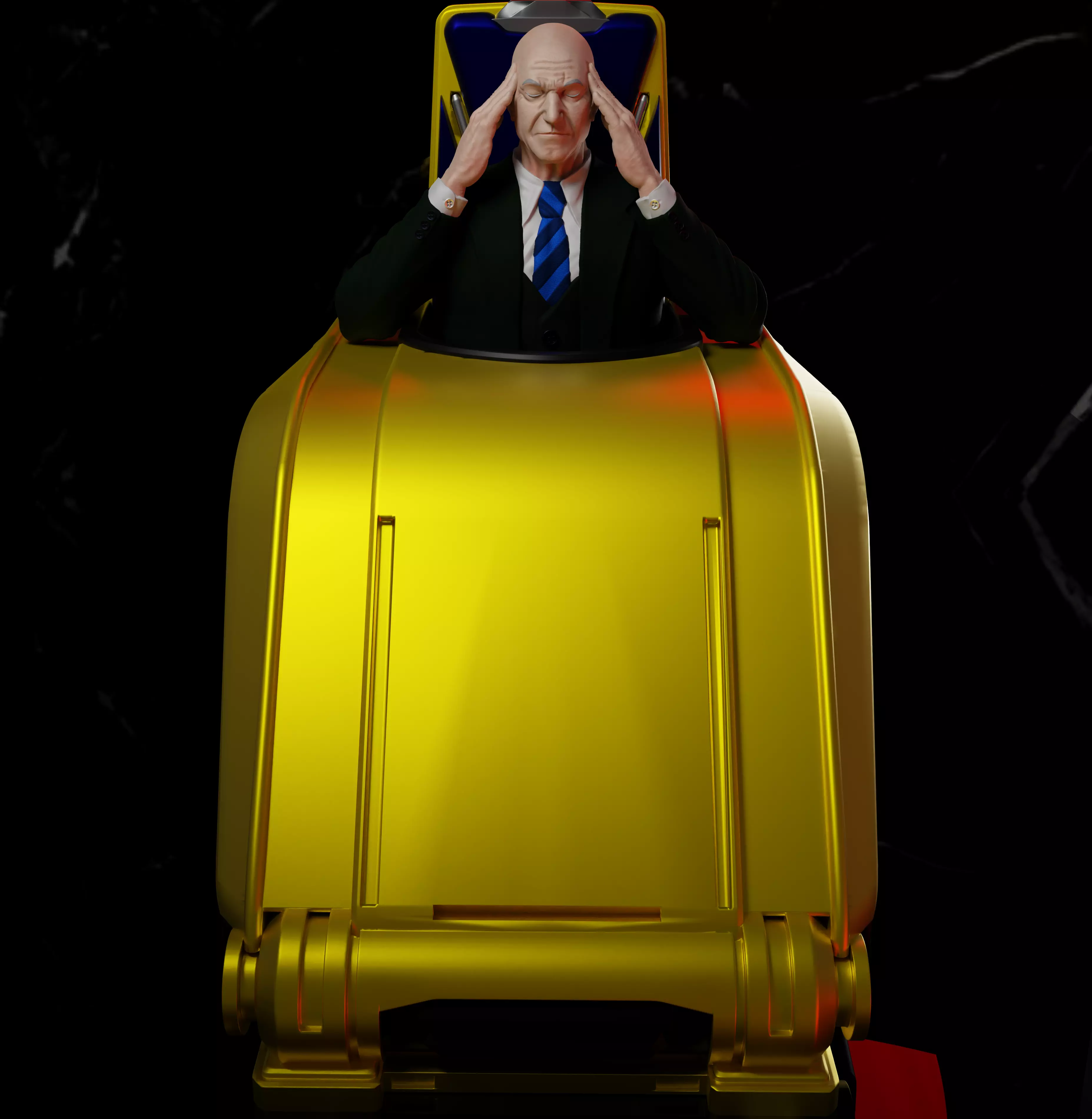 Professor X Illuminati - Doctor Strange 2 3D print model_0