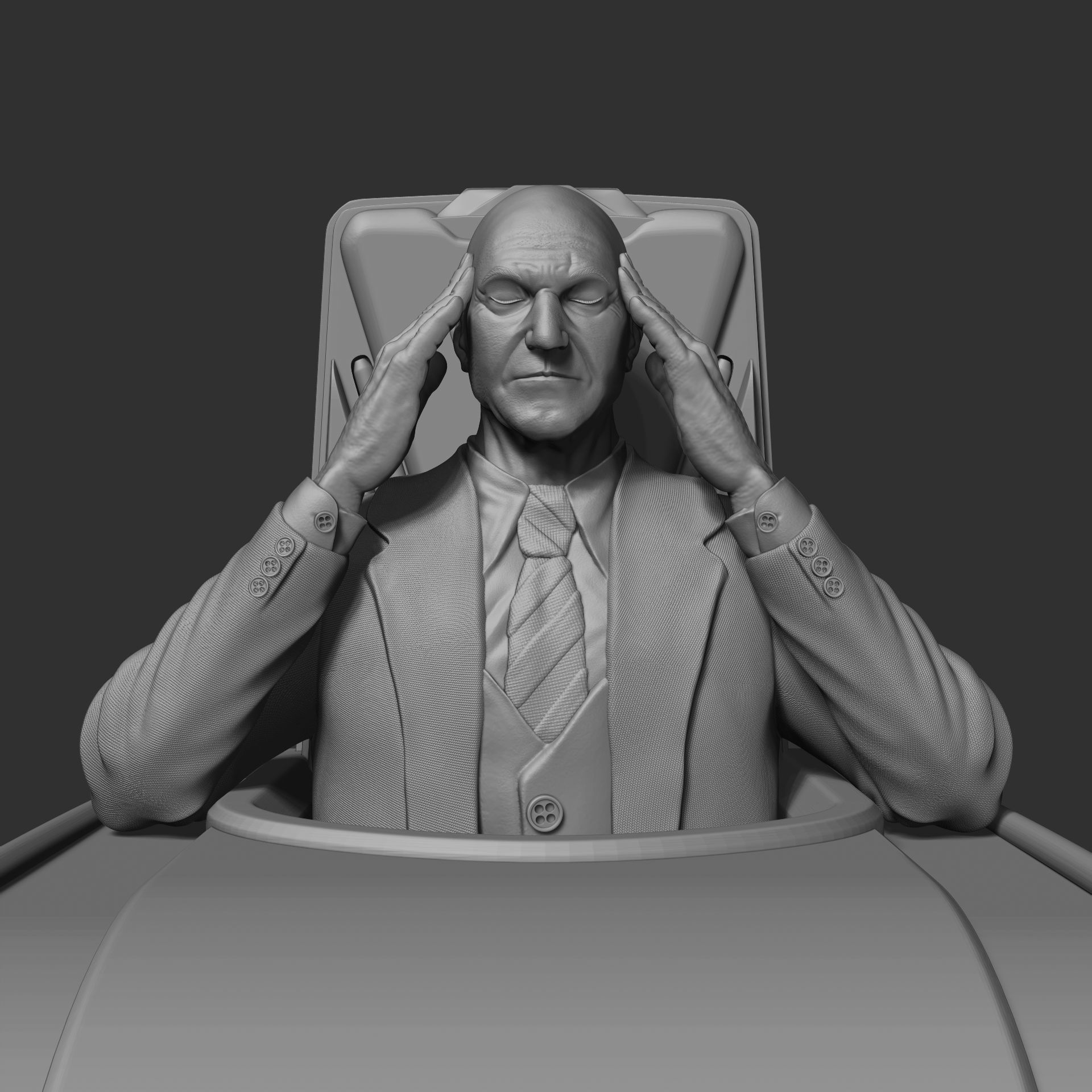 Professor X Illuminati - Doctor Strange 2 3D print model_19