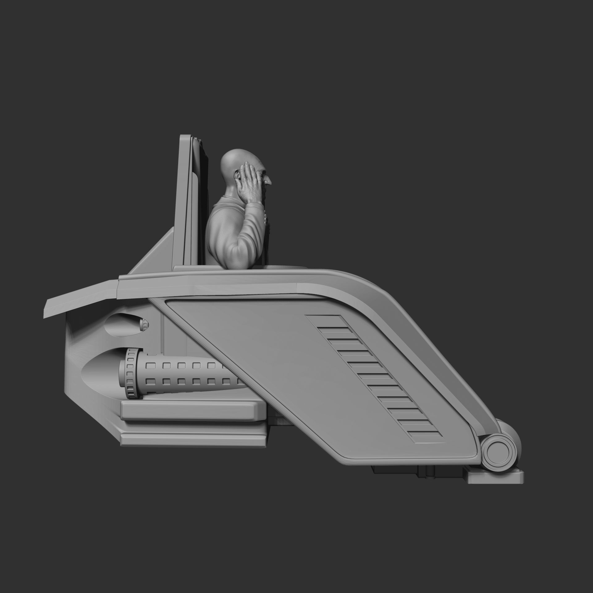 Professor X Illuminati - Doctor Strange 2 3D print model_17