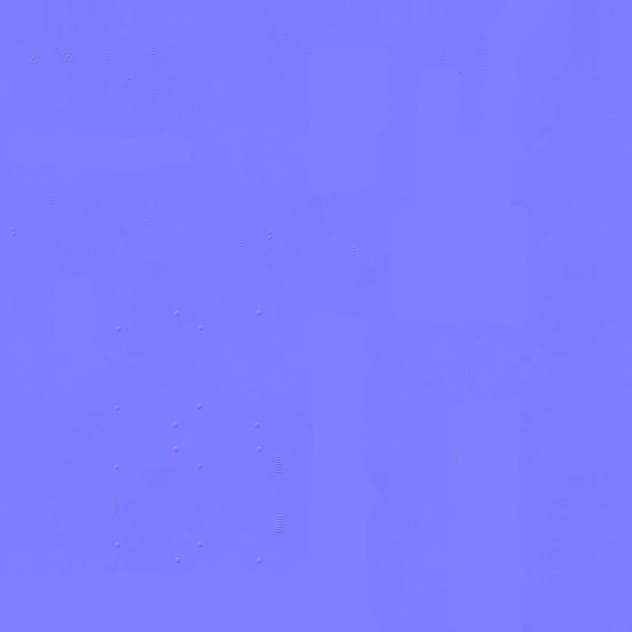 SciFi War Hammer A10 Metal - Sci Fi Weapon Design Low-poly 3D model_24