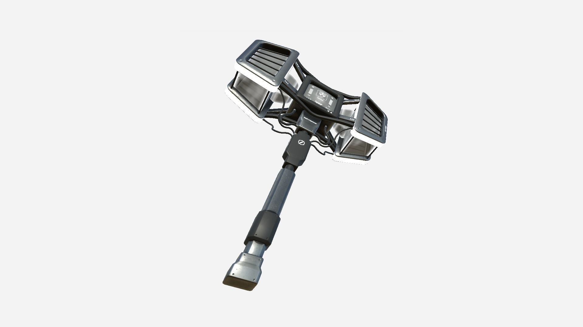 10 SciFi War Hammers A Collection - Sci Fi Weapon Design _43