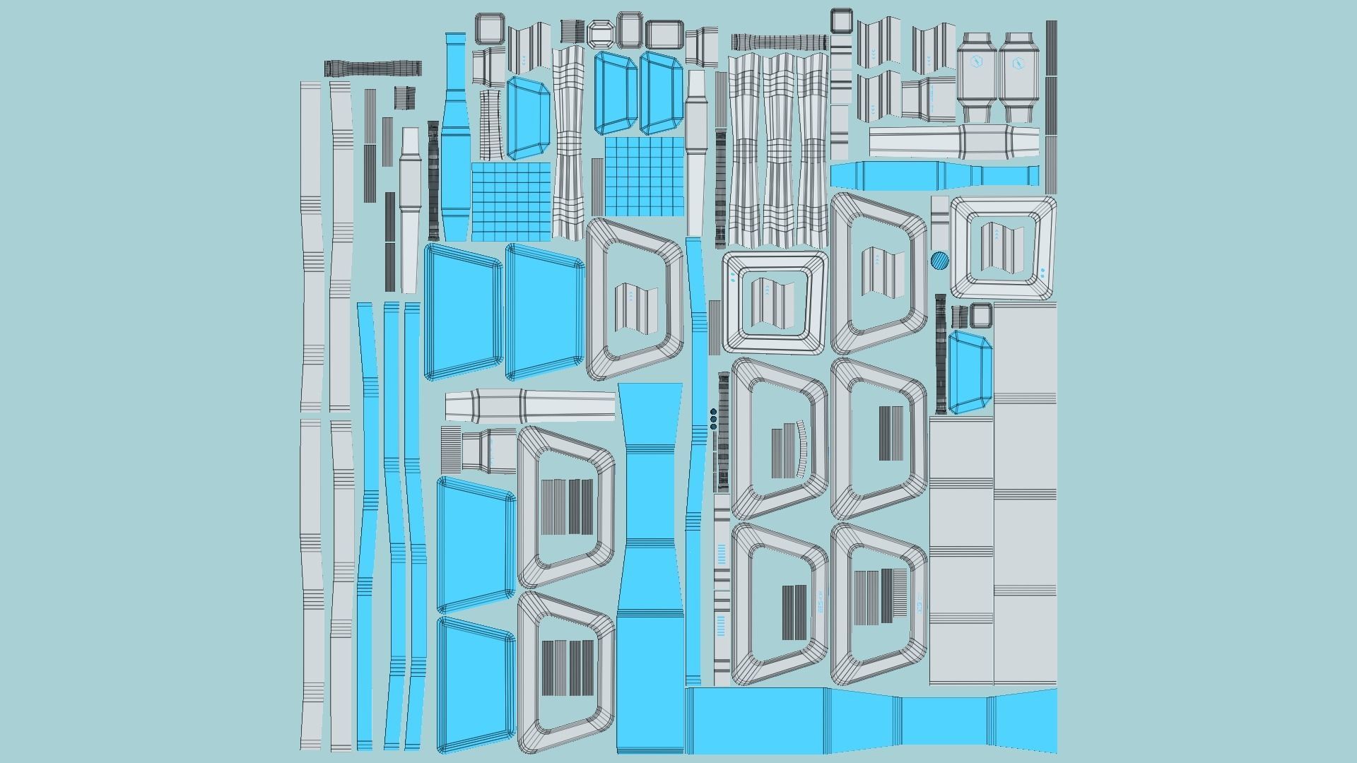 10 SciFi War Hammers A Collection - Sci Fi Weapon Design _63