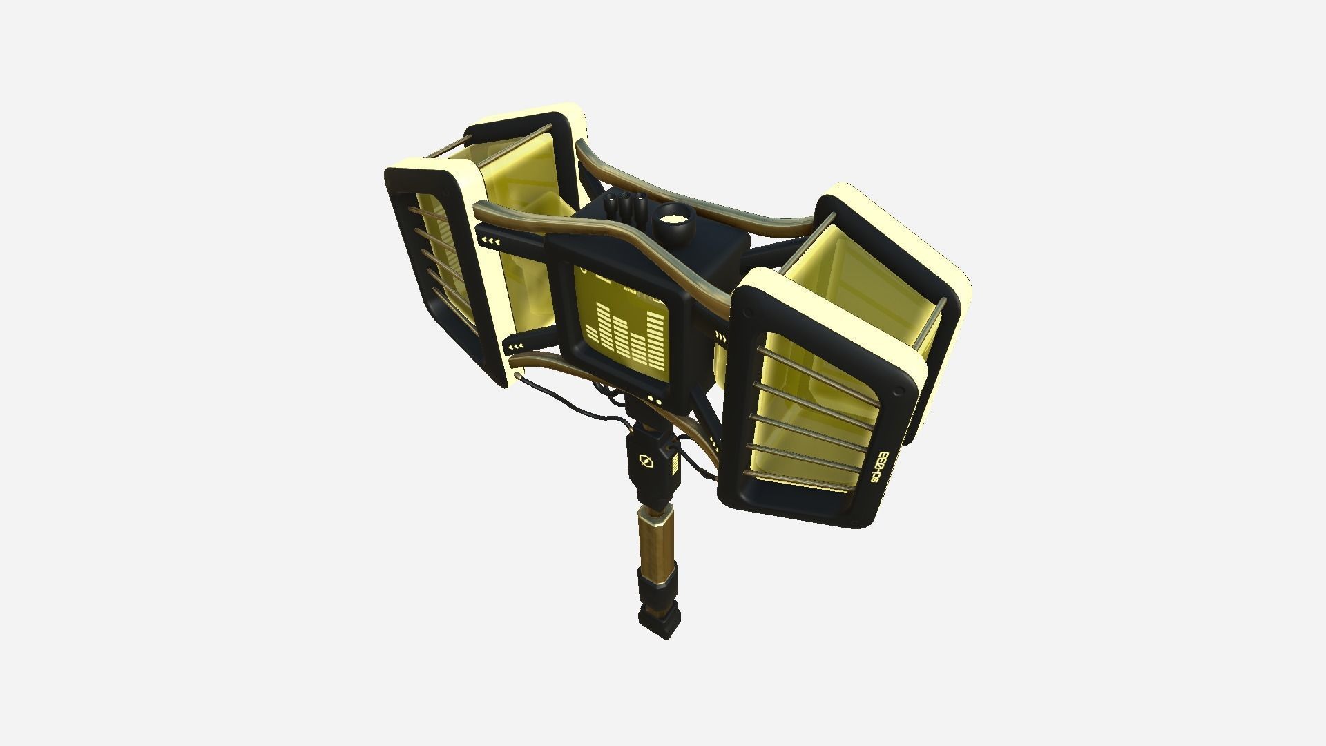 10 SciFi War Hammers A Collection - Sci Fi Weapon Design _40