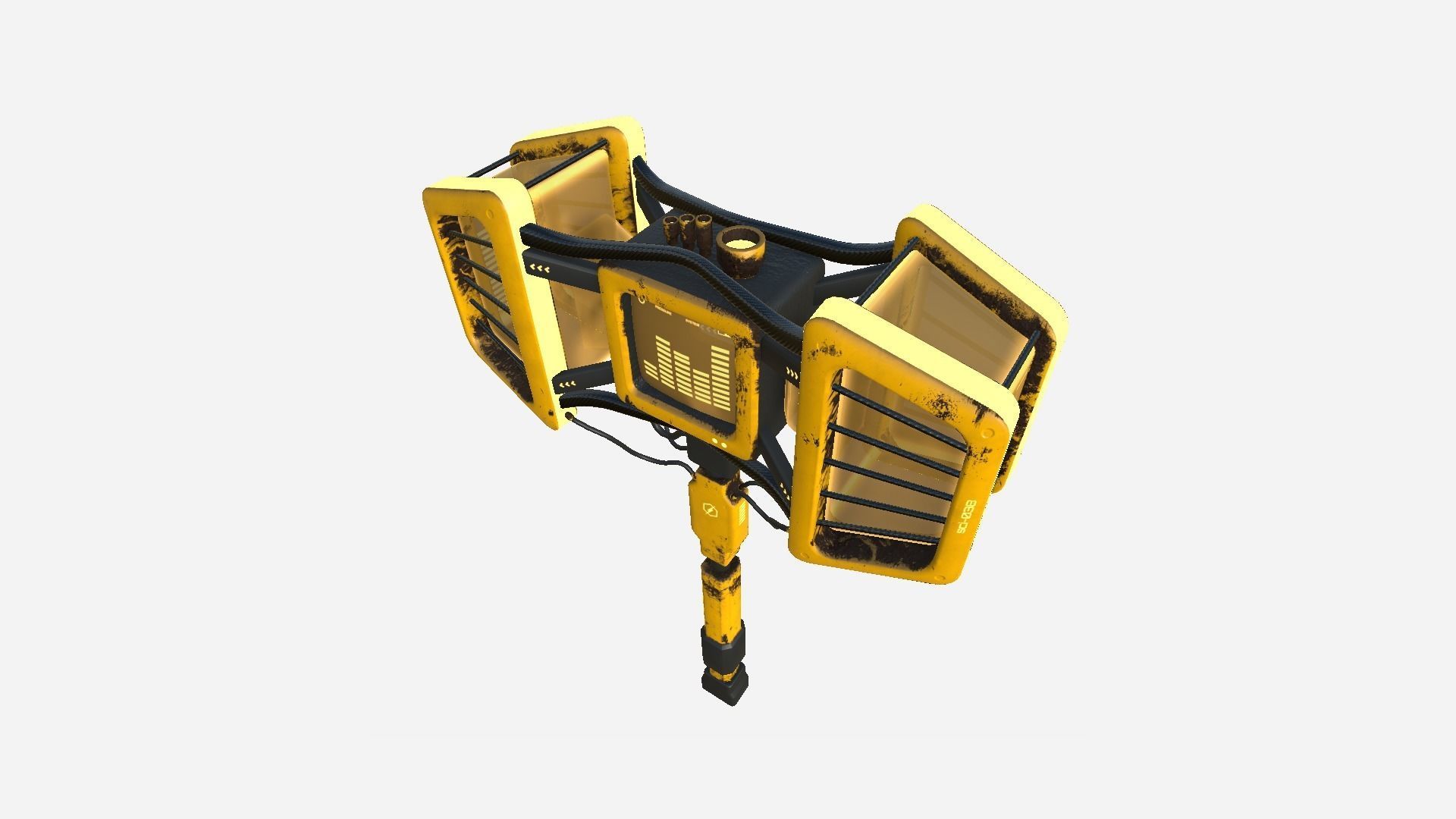 10 SciFi War Hammers A Collection - Sci Fi Weapon Design _62