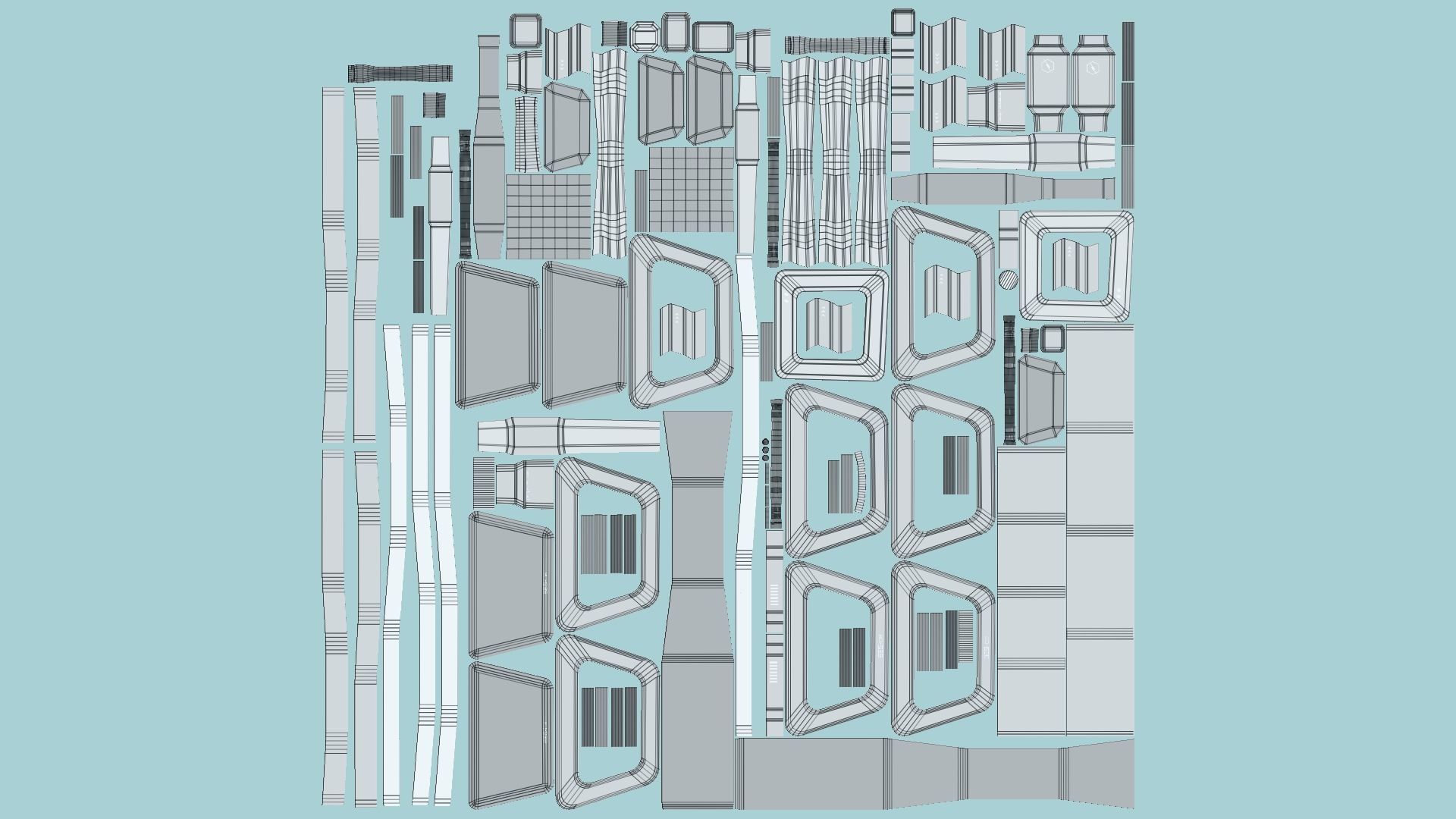 10 SciFi War Hammers A Collection - Sci Fi Weapon Design _74