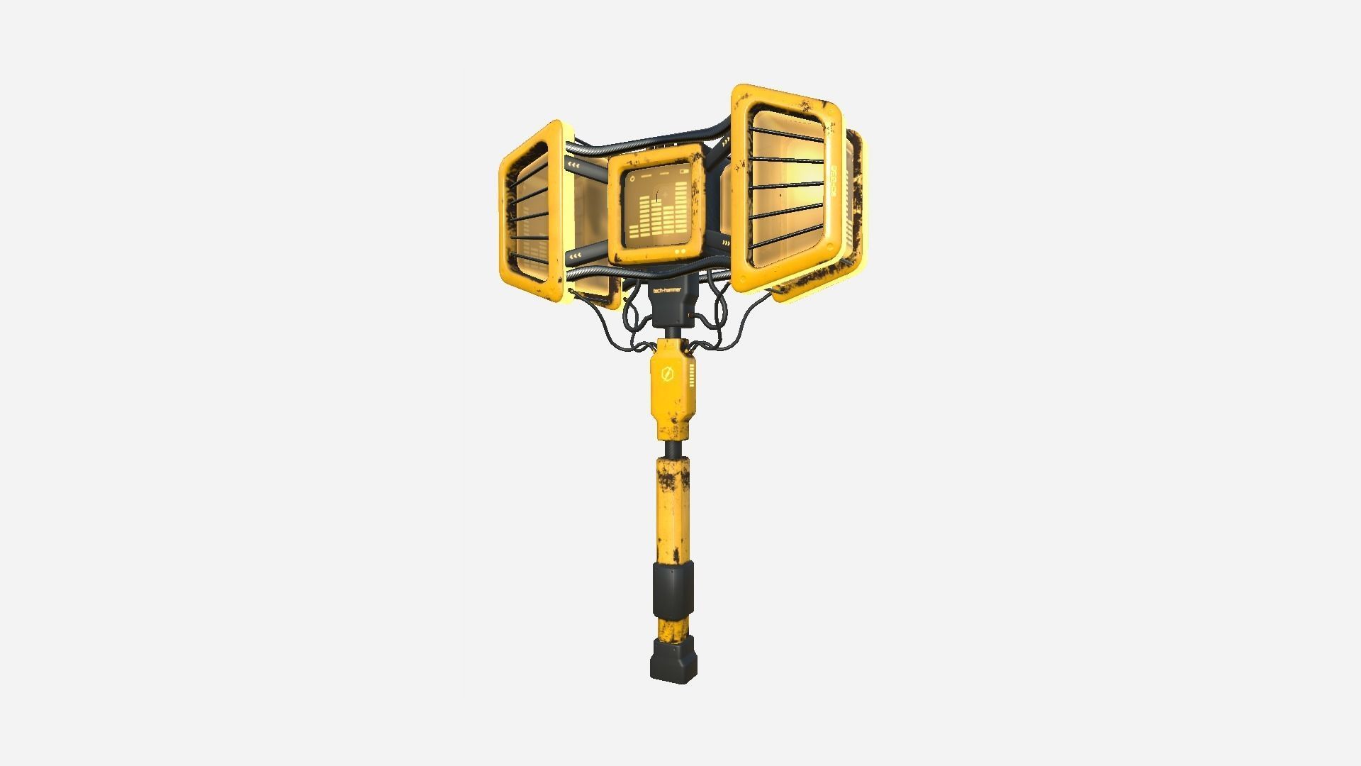 10 SciFi War Hammers A Collection - Sci Fi Weapon Design _57