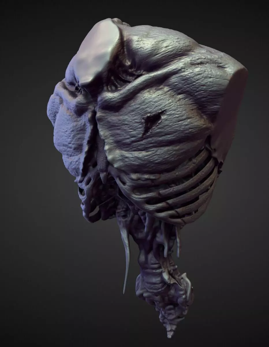 TORSO31 high poly sculpt 3D model_0