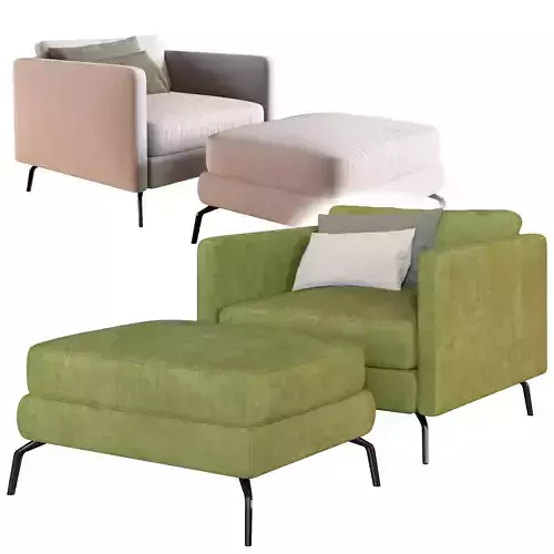 BoConcept Osaka Scandinavian Armchair