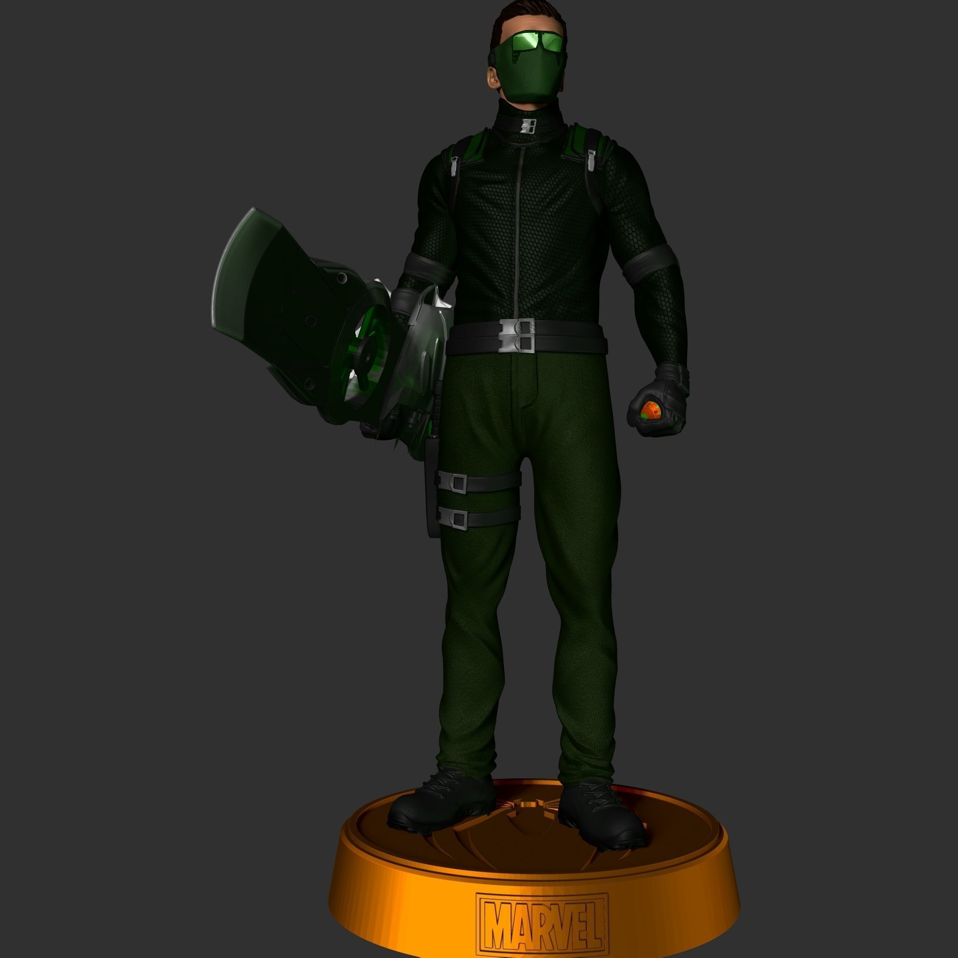 Green Goblin Jr - Spider-man 3 2007 3D print model_3