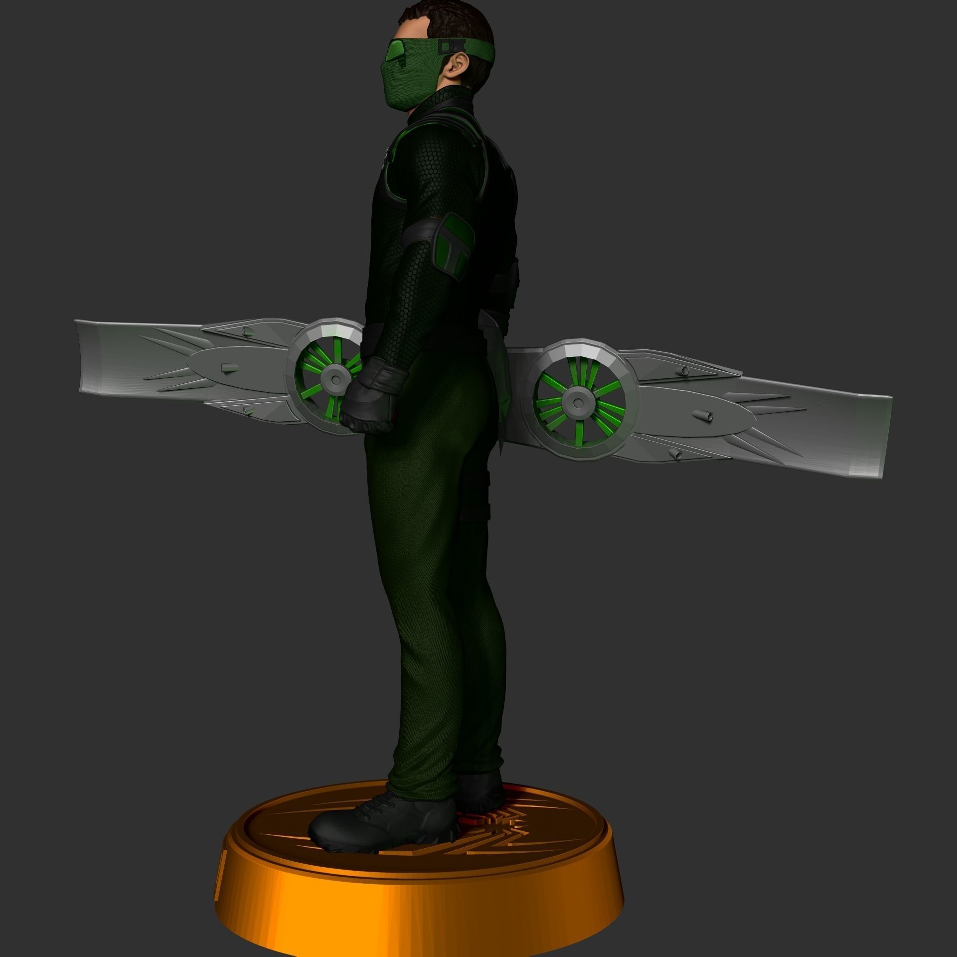 Green Goblin Jr - Spider-man 3 2007 3D print model_2