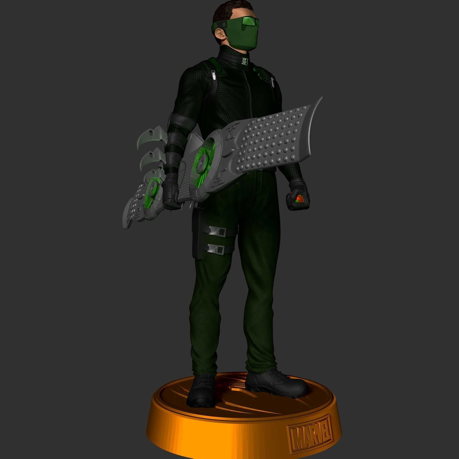 Green Goblin Jr - Spider-man 3 2007 3D print model_5