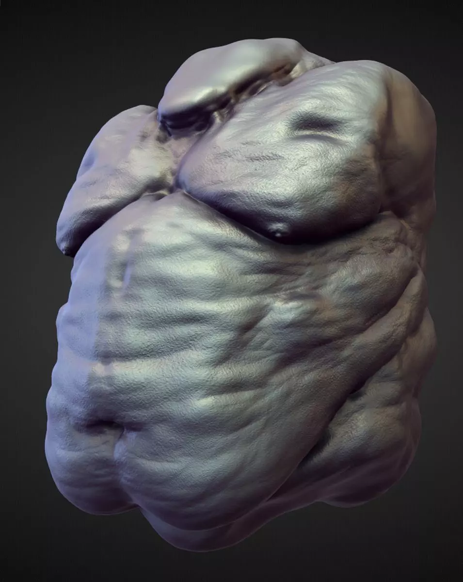 TORSO33 high poly sculpt 3D model_0