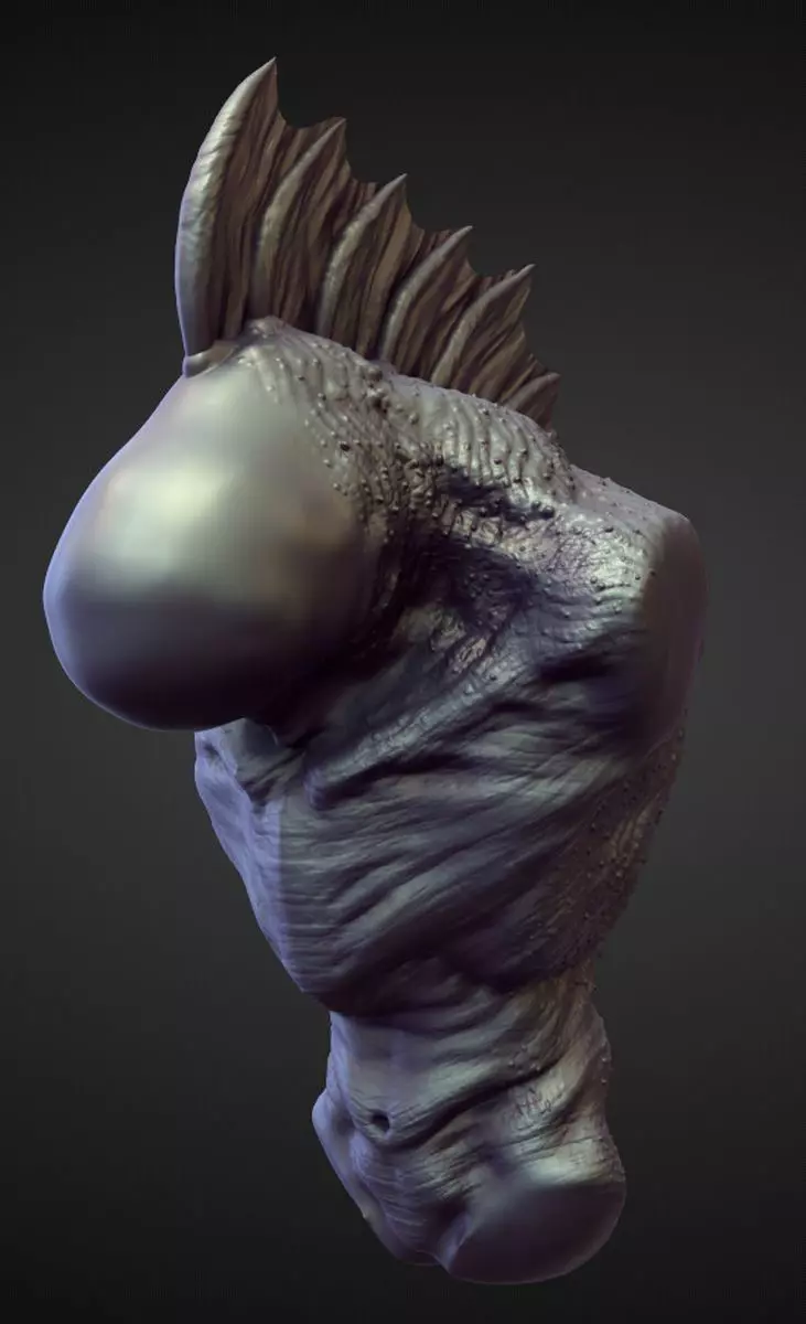 TORSO35 high poly sculpt 3D model_0