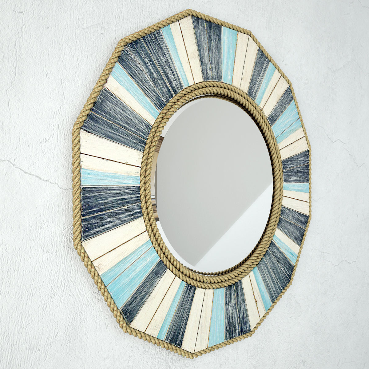 Cabot Cove Wood Frame Mirror 3D model | CGTrader