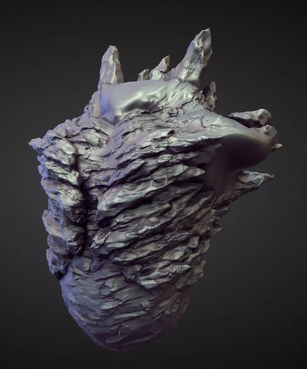 TORSO36 high poly sculpt 3D model_0