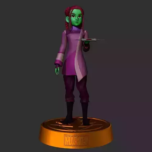 Kid Gamora - Infinity War Version 3D print model