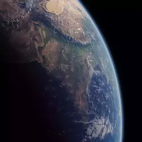 Earth high poly 16k model