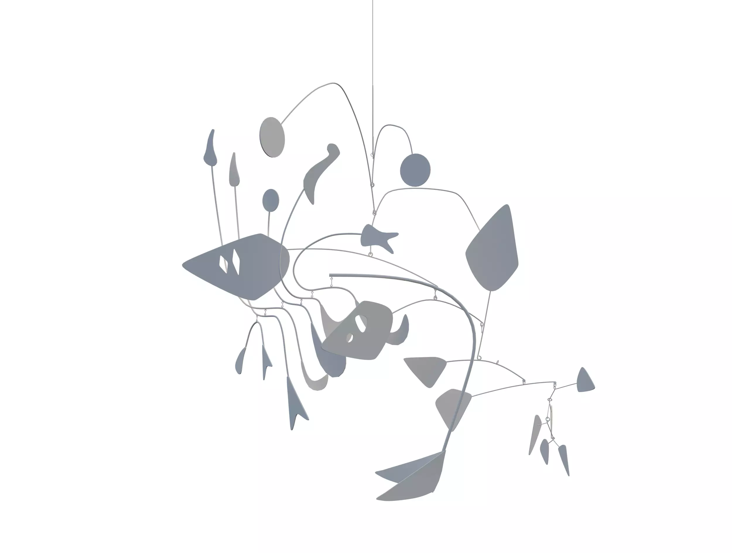 Alexander Calder Sculpture Replica 01 3D model_0