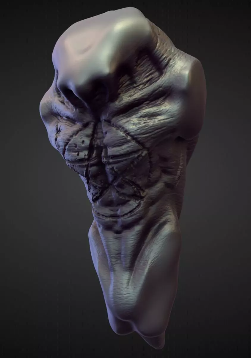 TORSO38 high poly sculpt 3D model_0