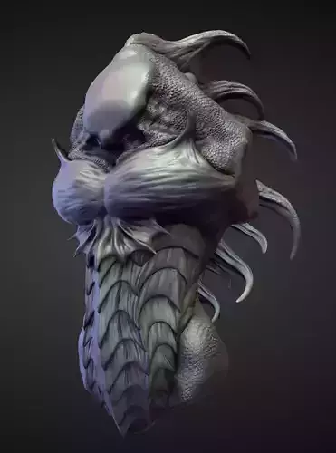 TORSO40 high poly sculpt 3D model