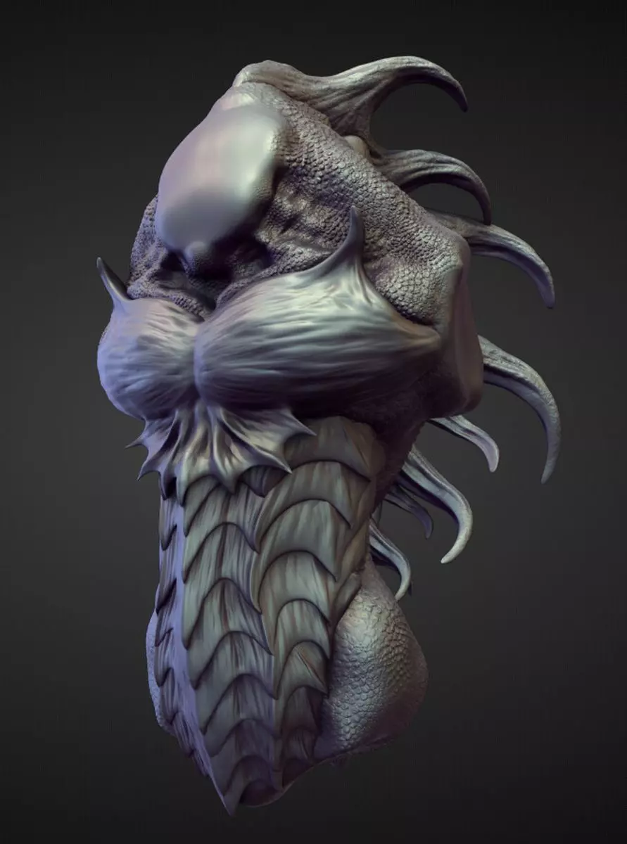 TORSO40 high poly sculpt 3D model_0