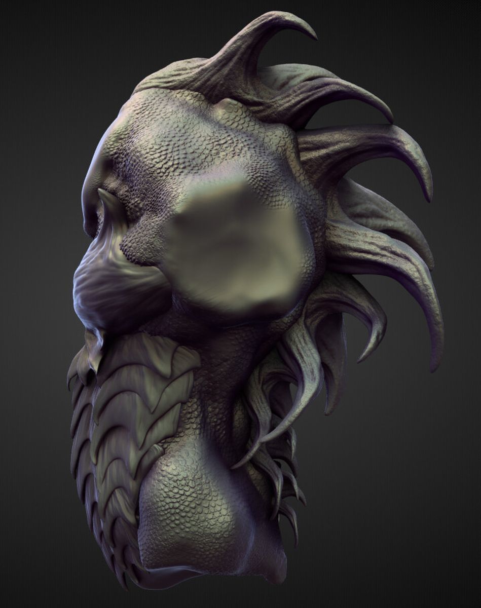 TORSO40 high poly sculpt 3D model_1