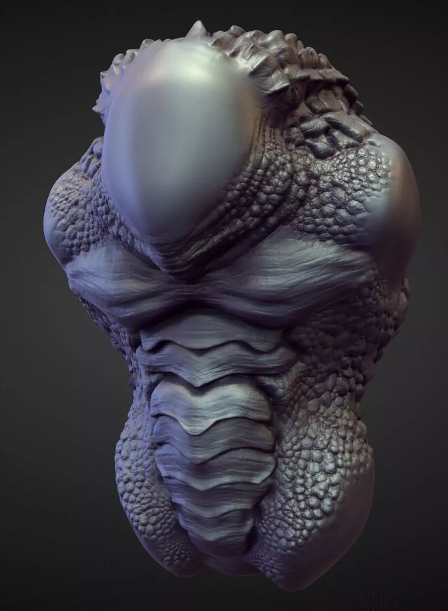 TORSO42 high poly sculpt 3D model_0