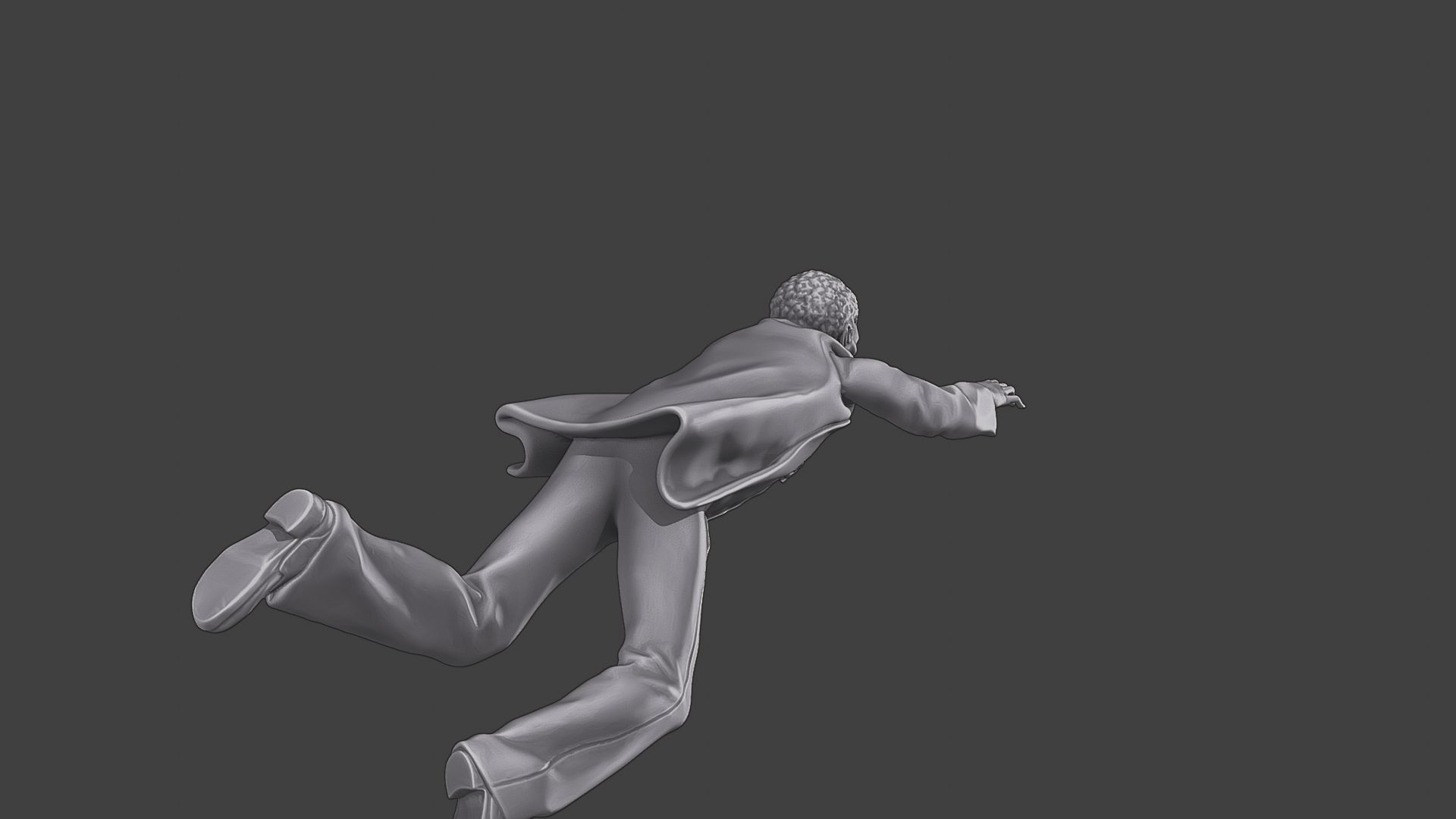 Casual Zombie CZ3 0002 3D print model_7