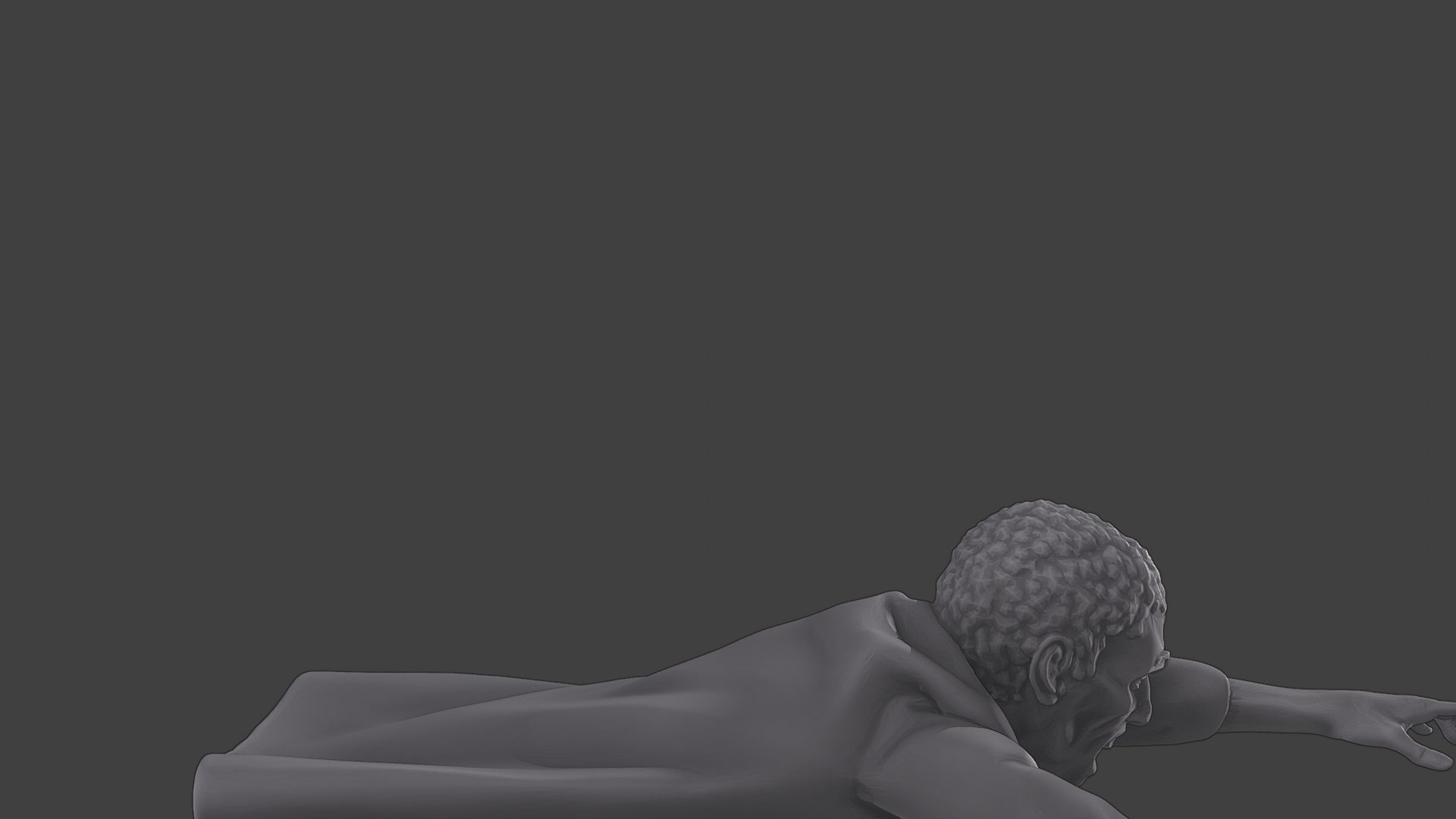 Casual Zombie CZ3 0002 3D print model_20