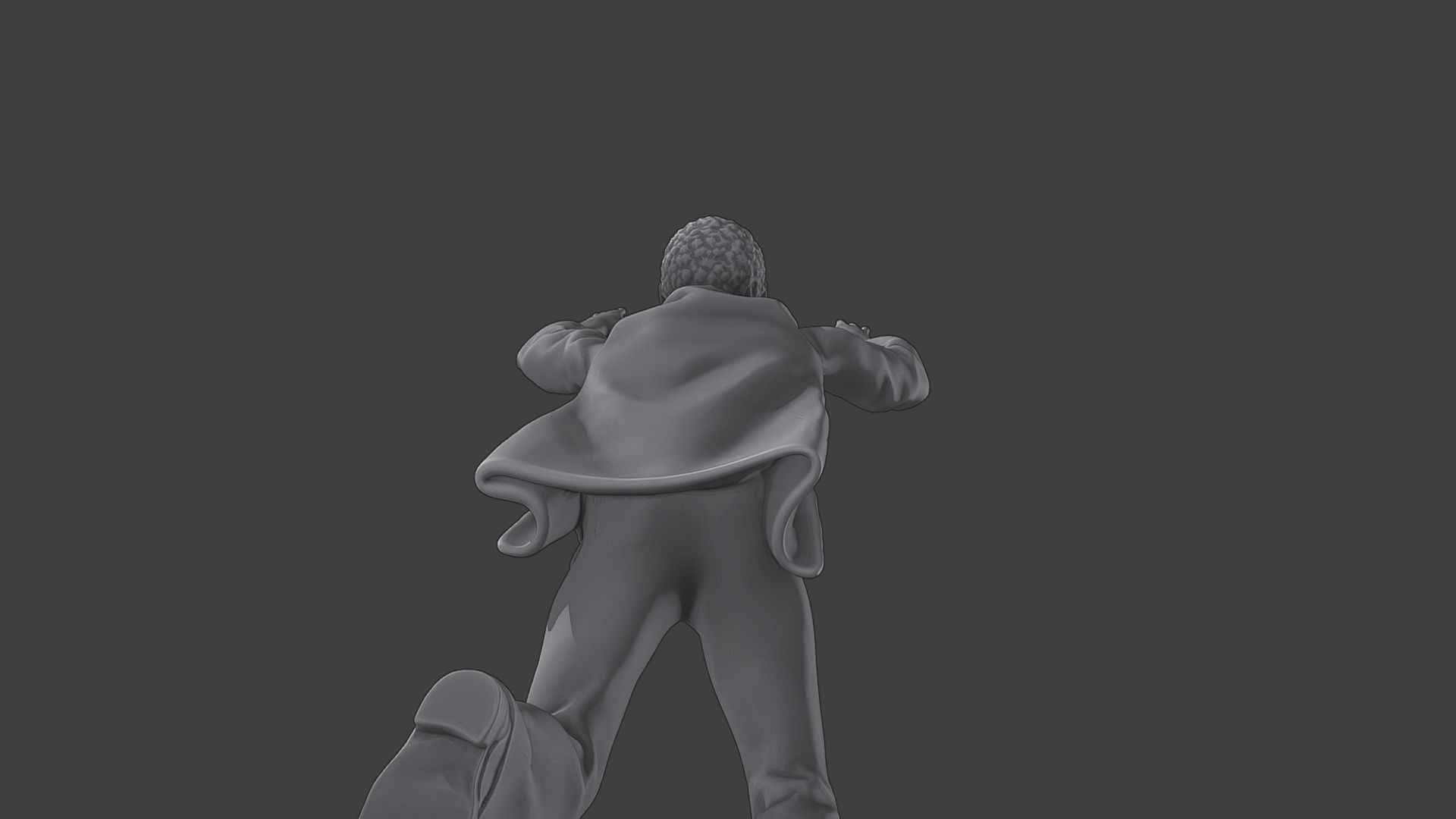 Casual Zombie CZ3 0002 3D print model_25