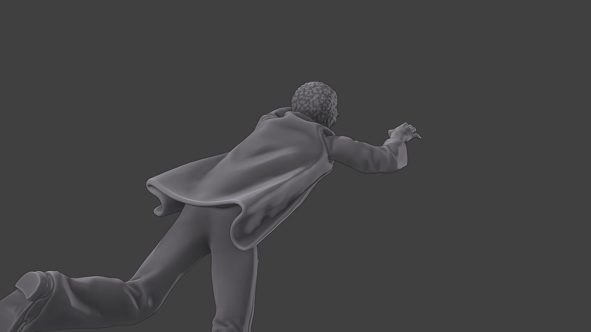 Casual Zombie CZ3 0002 3D print model_24