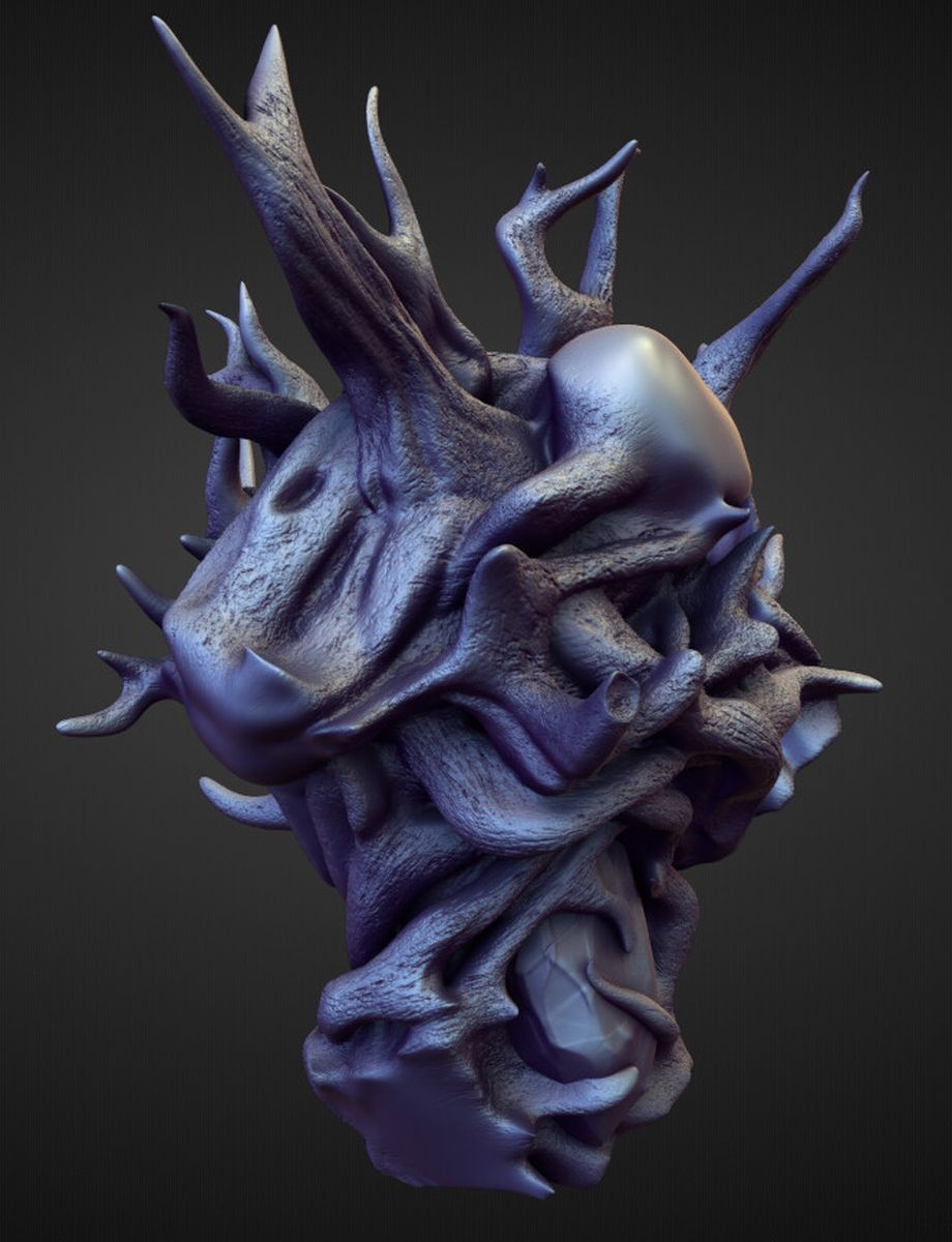 TORSO43 high poly sculpt 3D model_1