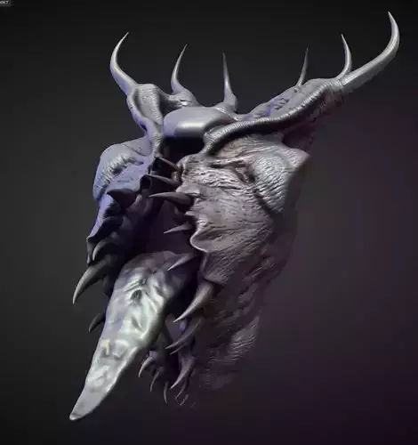 TORSO44 high poly sculpt 3D model