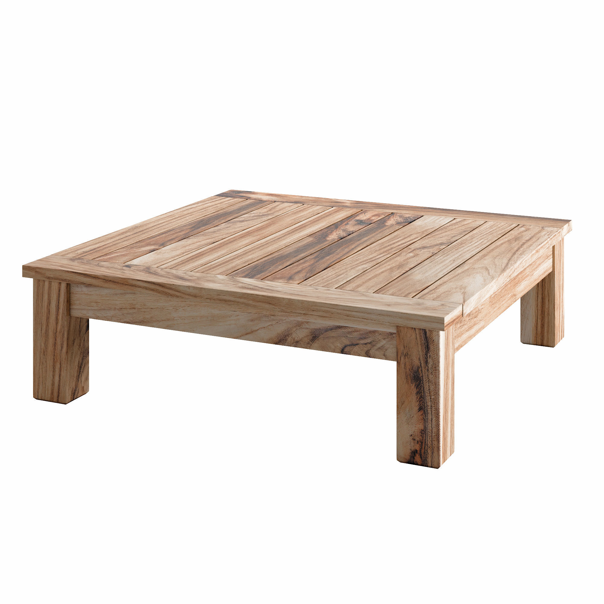 Attitude coffe table Low-poly 3D model_2