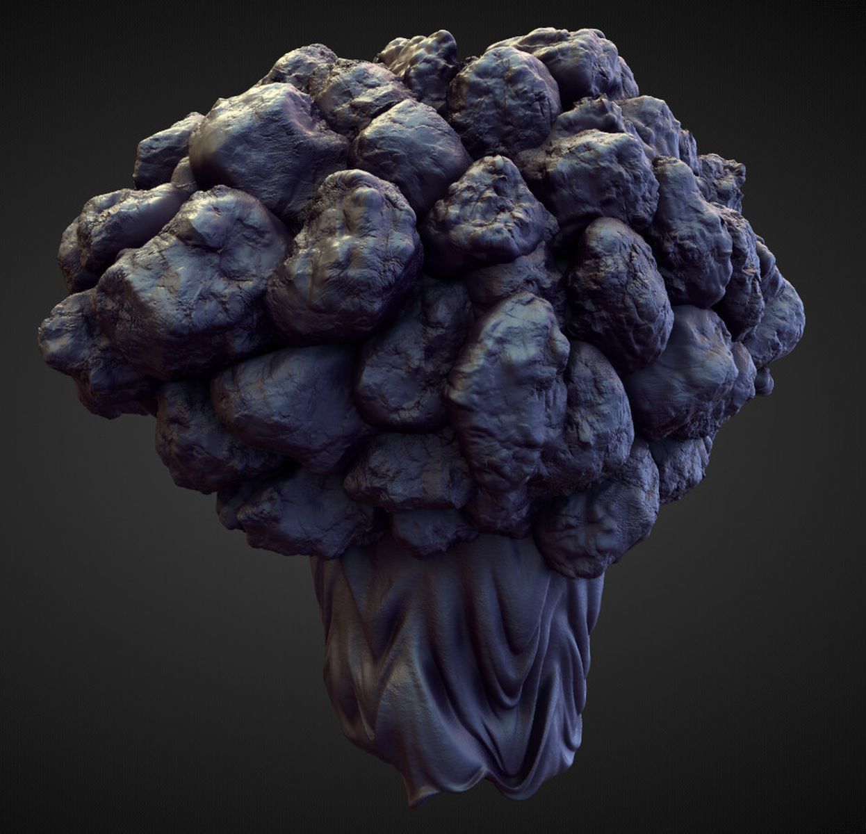 TORSO6 high poly sculpt 3D model_1