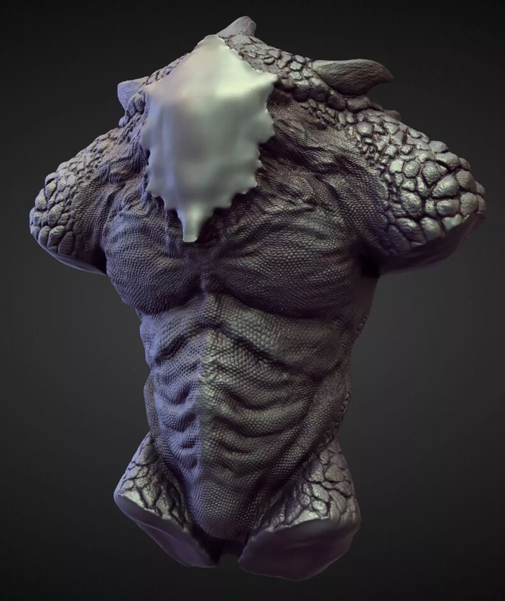 TORSO7 high poly sculpt 3D model_0