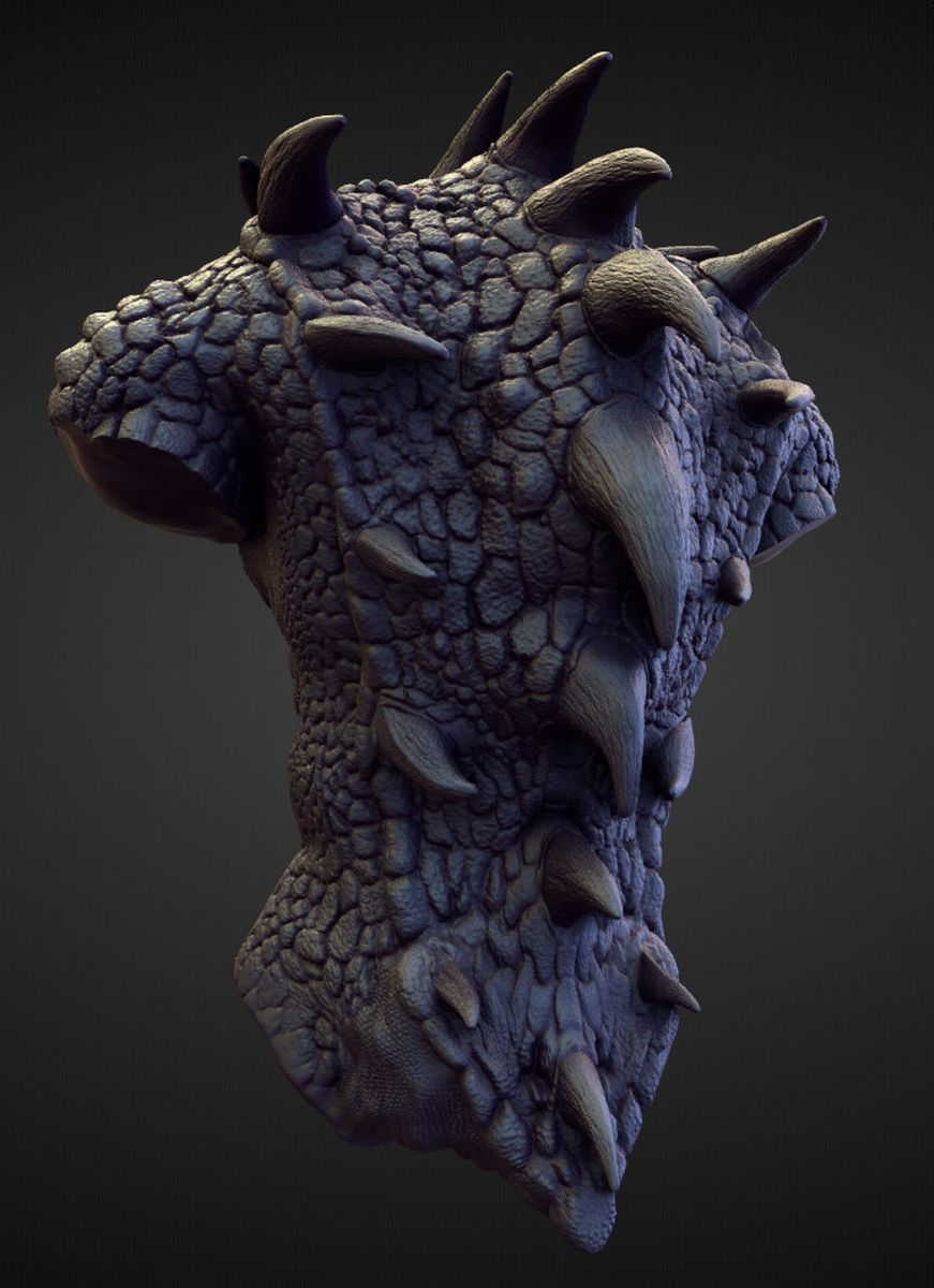 TORSO7 high poly sculpt 3D model_1