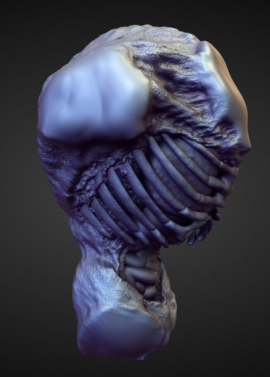 TORSO8 high poly sculpt 3D model_2