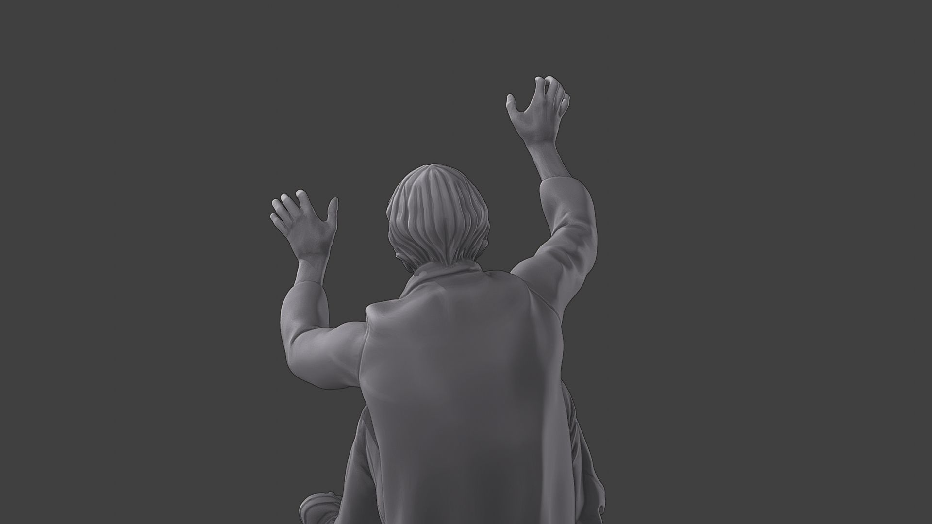 Casual Zombie CZ3 0005 3D print model_21
