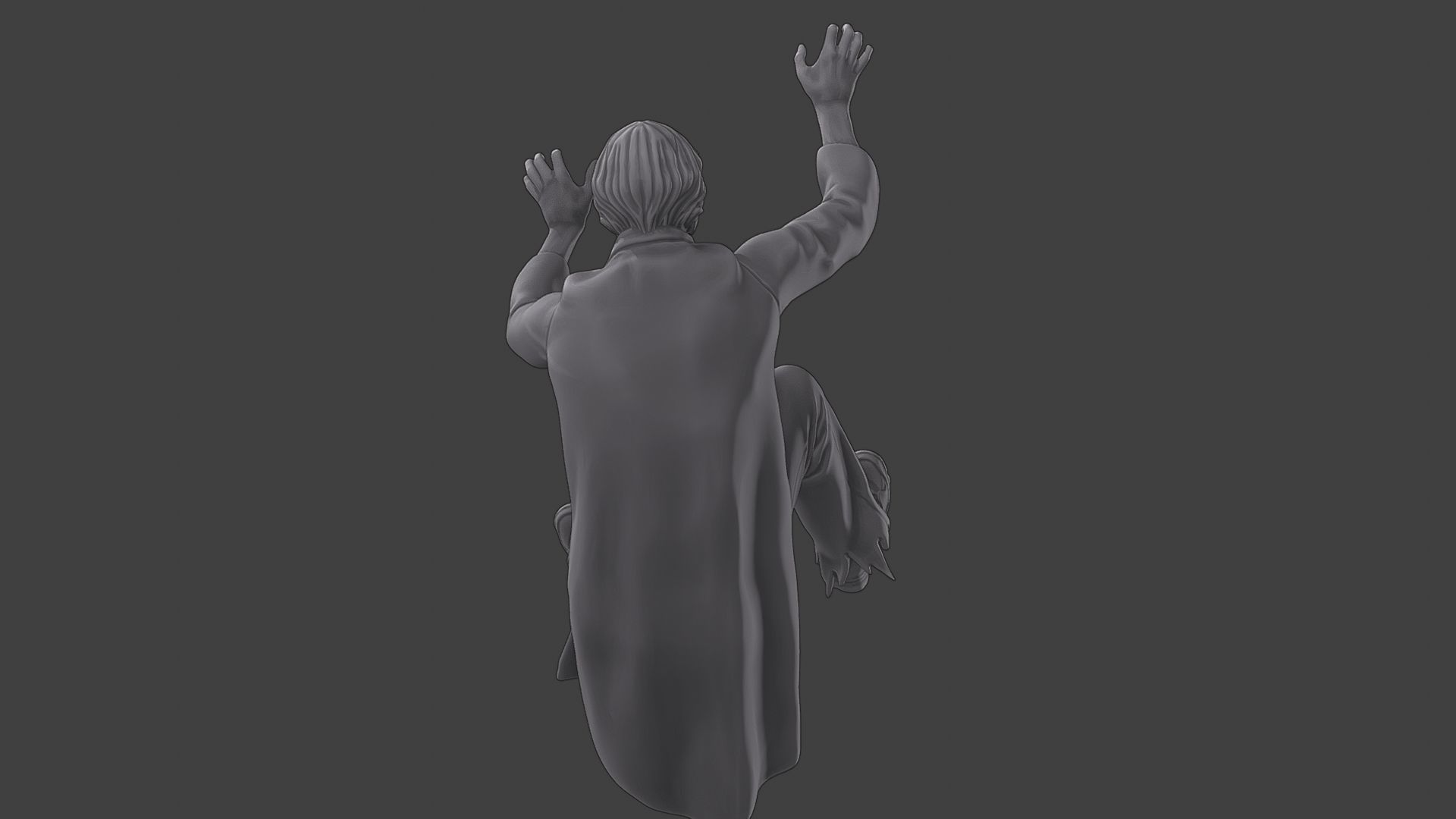 Casual Zombie CZ3 0005 3D print model_25