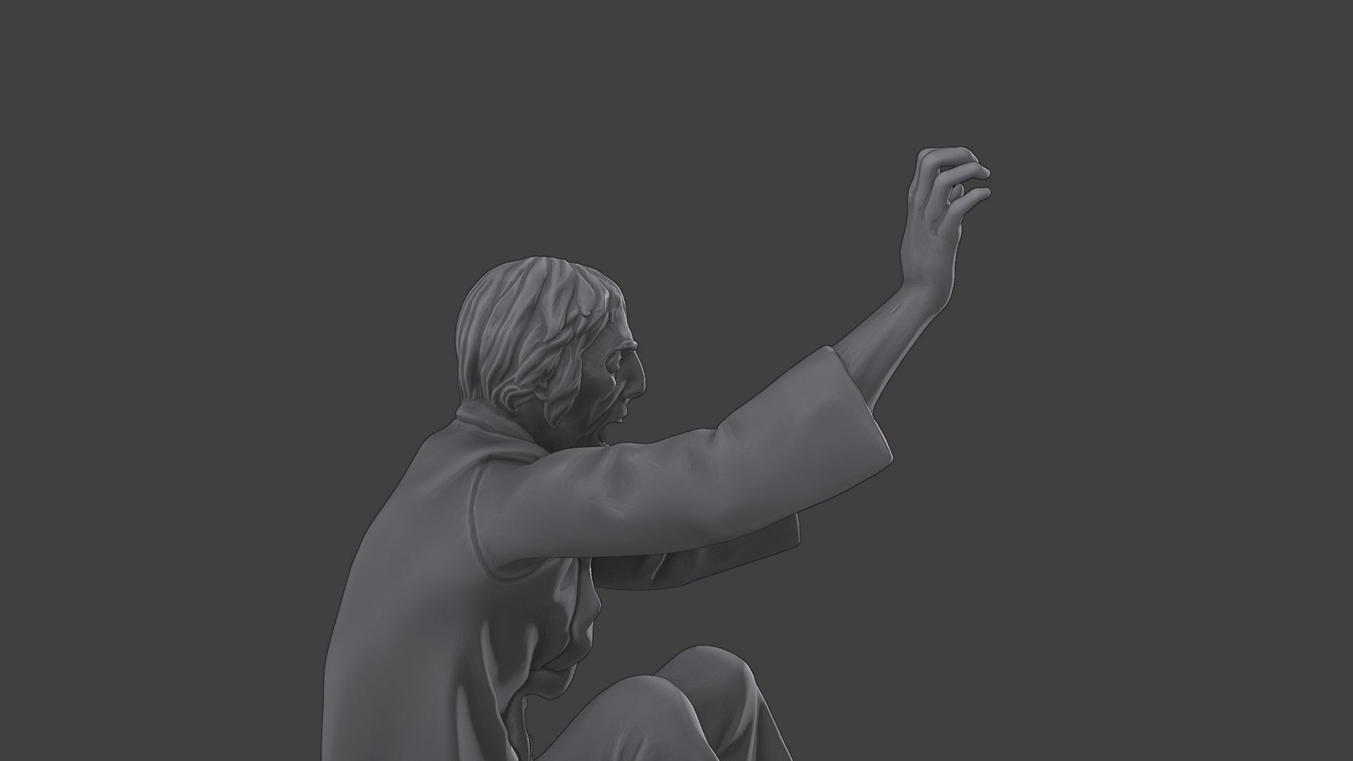 Casual Zombie CZ3 0005 3D print model_20