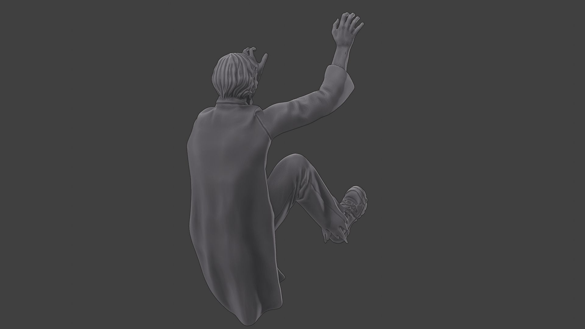 Casual Zombie CZ3 0005 3D print model_24