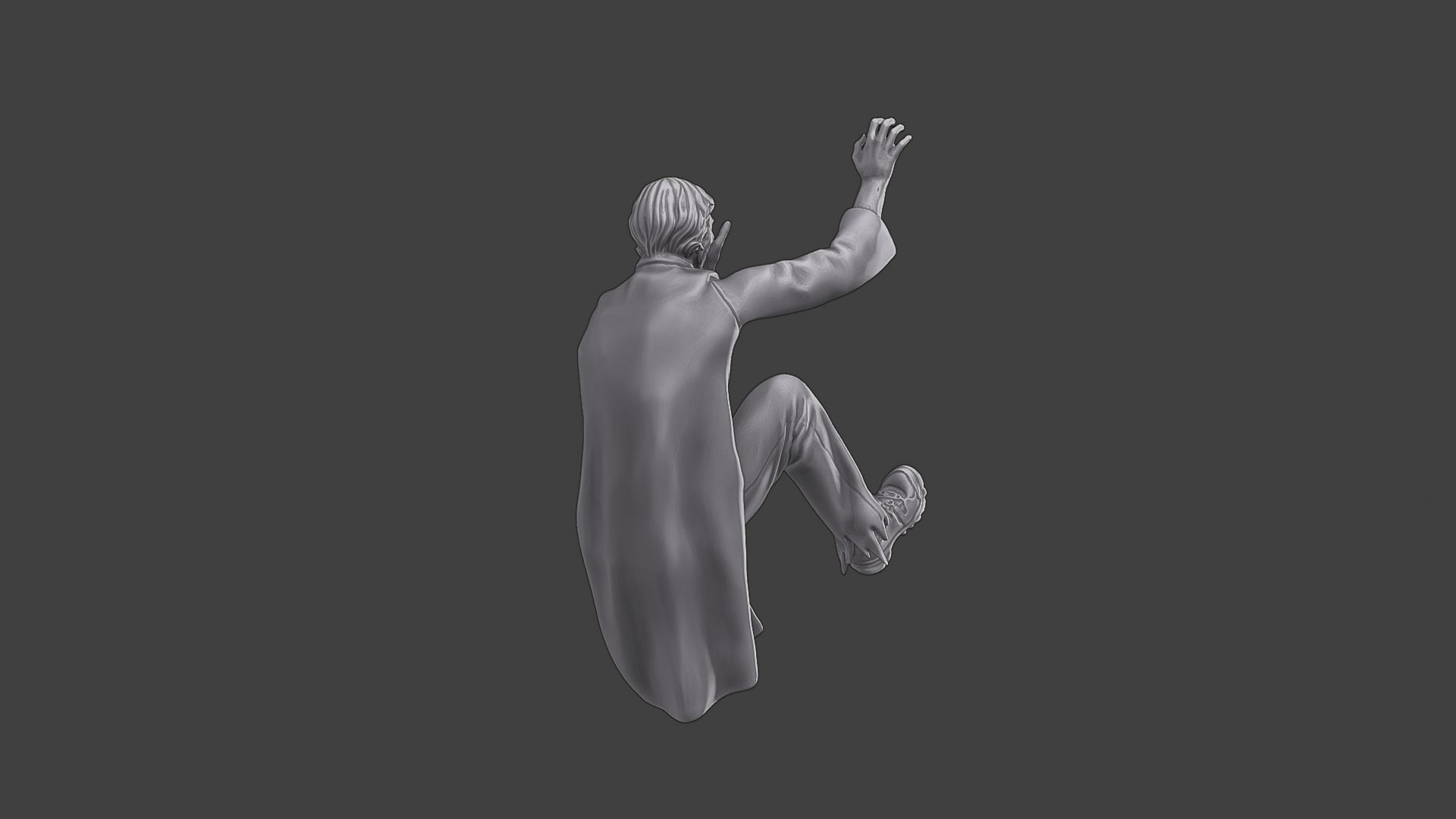 Casual Zombie CZ3 0005 3D print model_7