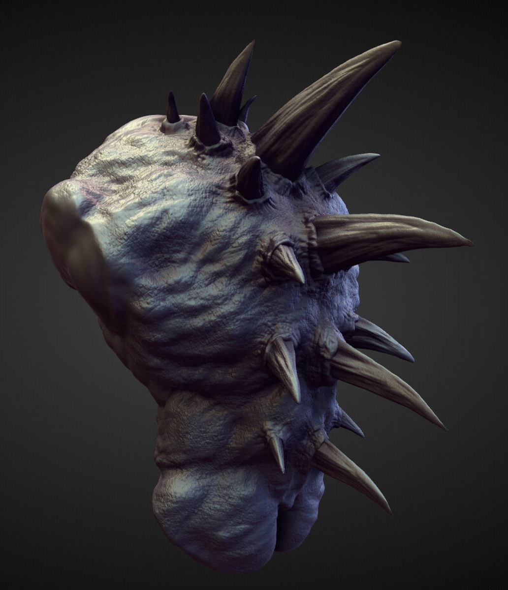 TORSO9 high poly sculpt 3D model_1