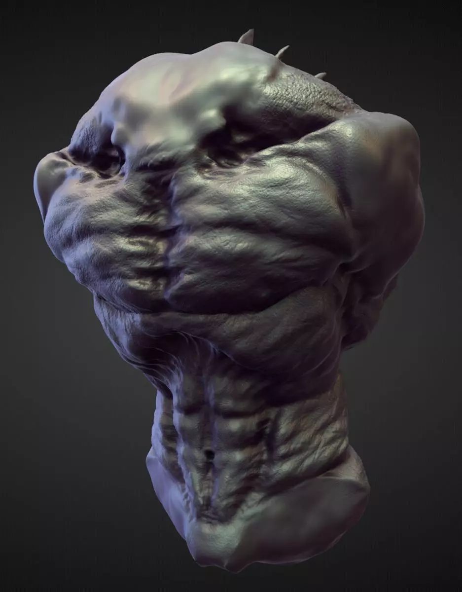 TORSO9 high poly sculpt 3D model_0