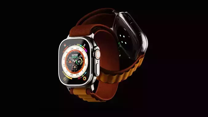 Apple Watch Ultra 2022 3D model