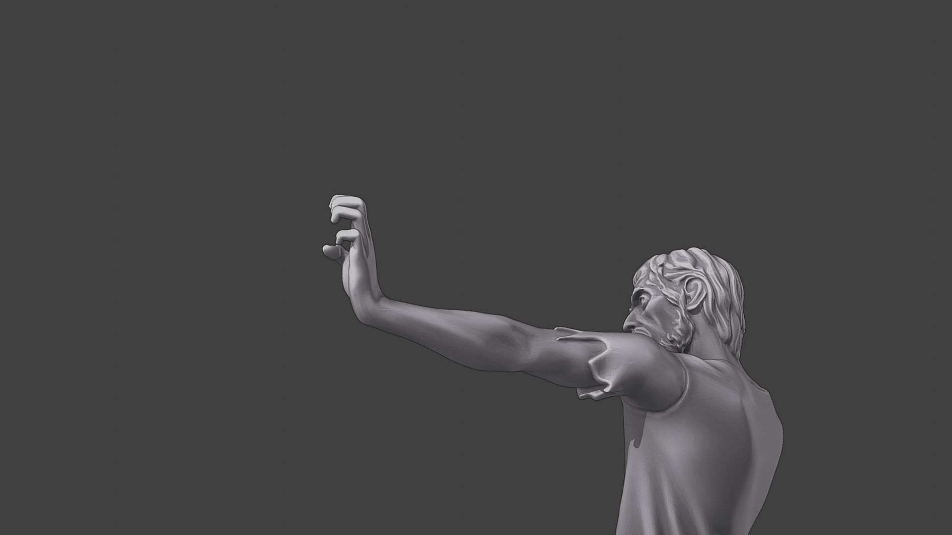 Casual Zombie CZ3 0006 3D print model_17