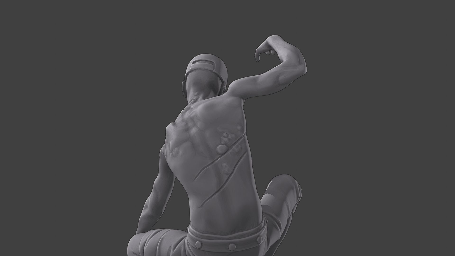 Casual Zombie CZ3 0008 3D print model_21