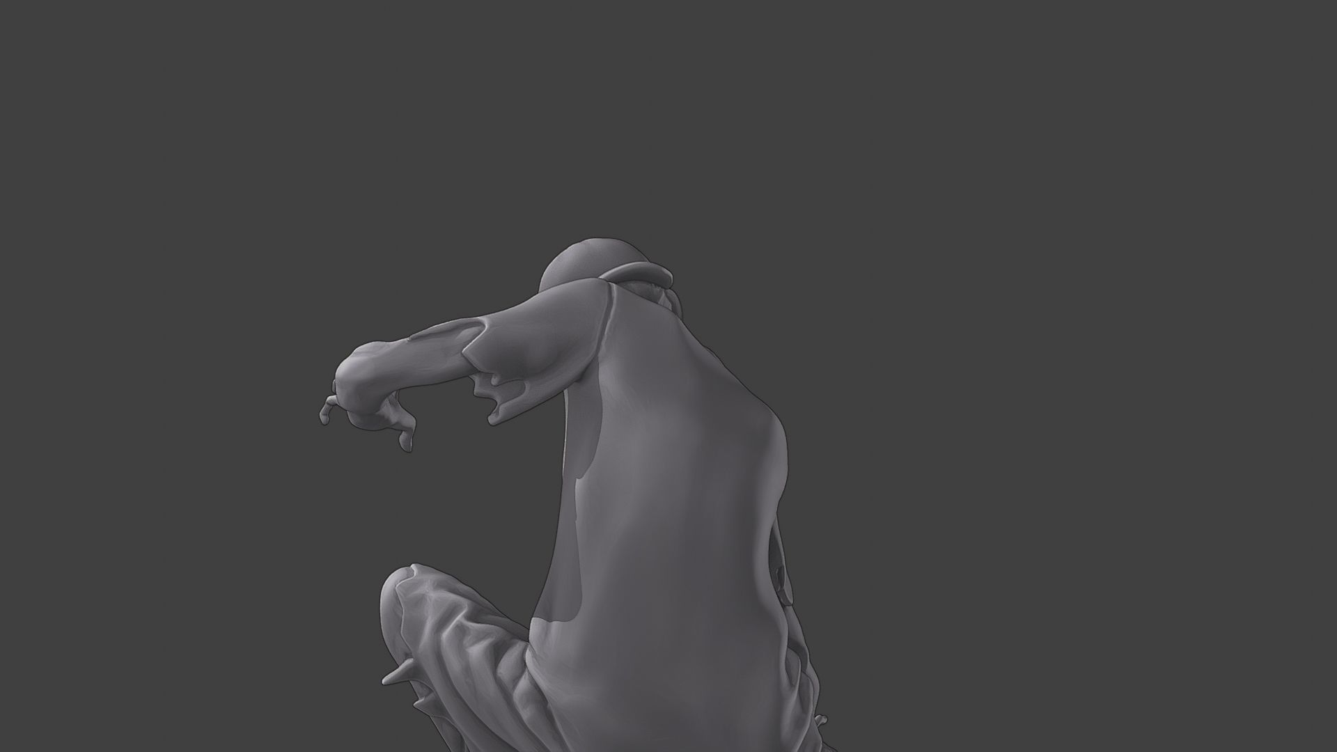 Casual Zombie CZ3 0009 3D print model_21