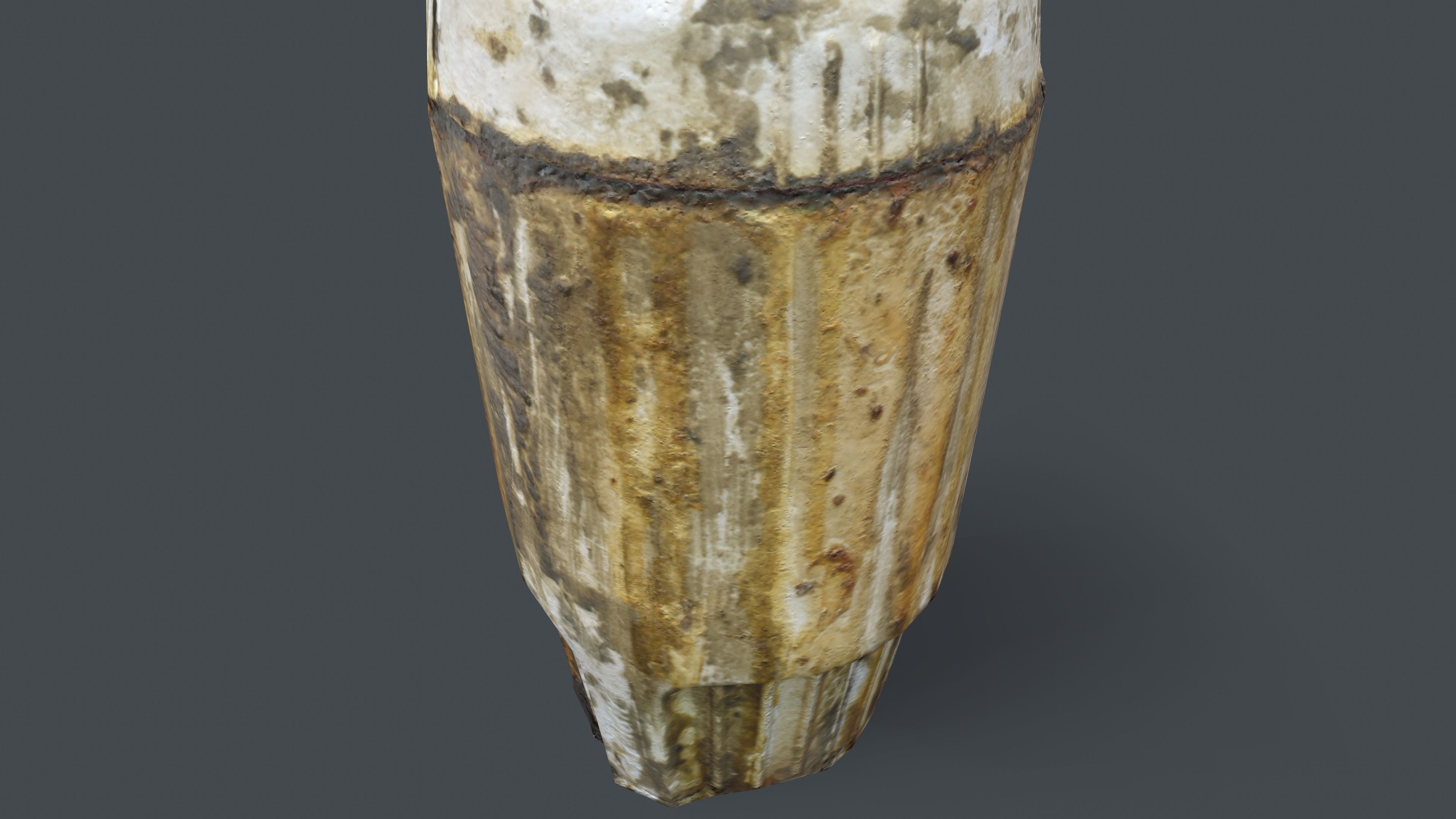 Dirty Bottle Low-poly 3D model_16